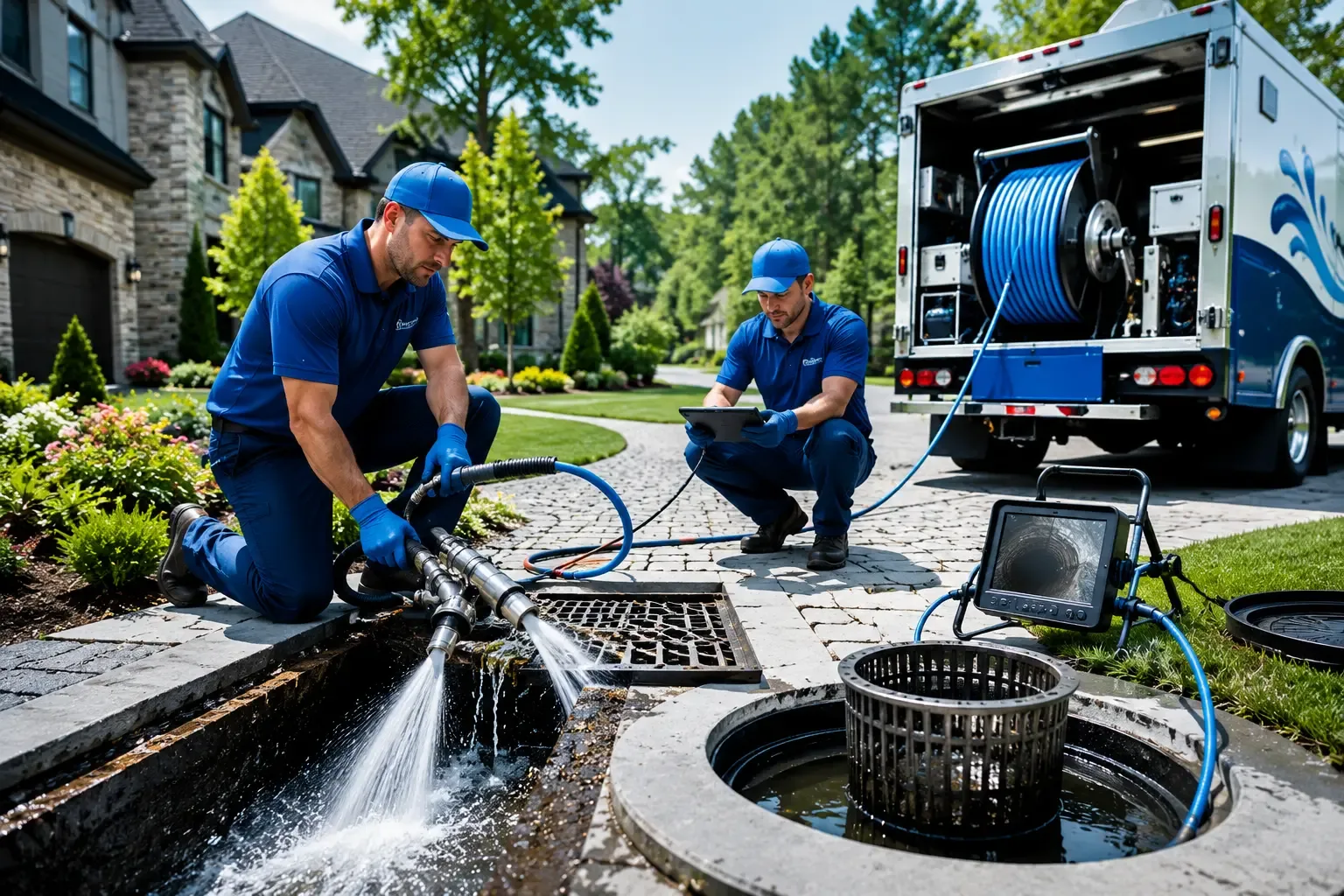 Local outdoor drain cleaning professionals in East Jordan, MI