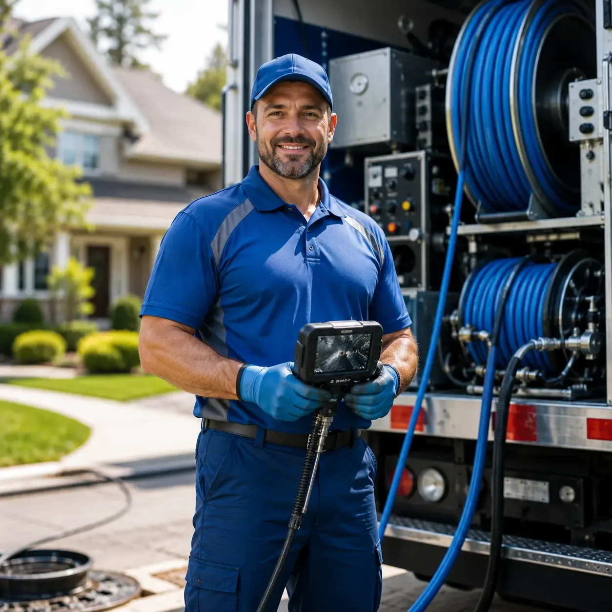 Local outdoor drain cleaning specialists in East Jordan, MI
